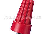 金笔Heavypower 彈簧螺式接線頭 接线帽 (H型)   P6(H)  红色